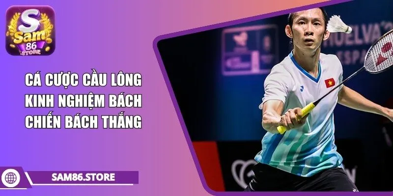cá cược cầu lông