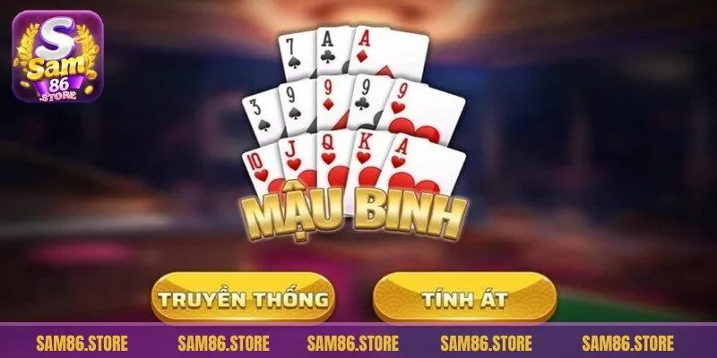 Trò chơi mậu binh online là trò chơi bài kinh điển điển hiện nay